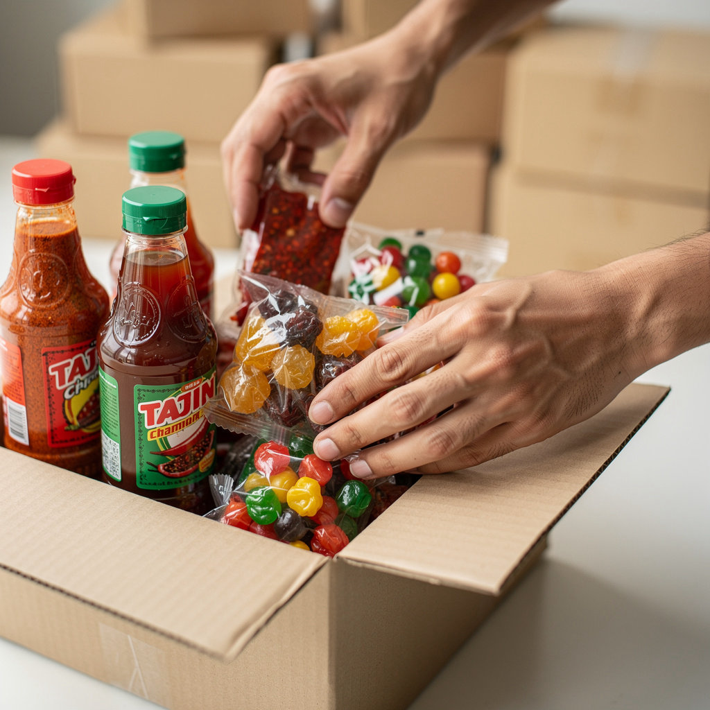 EL TAJIN ENVIOS Y MUCHO MAS showcasing authentic Mexican products for delivery in San Diego, CA